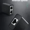UGREEN RJ45 Splitter Adaptateur Noir