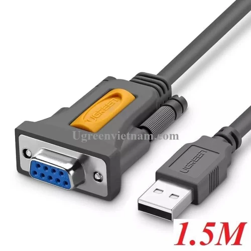 Ugreen USB vers RS232 Port COM Série PDA 9 DB9 Pin RS-232 Femelle 