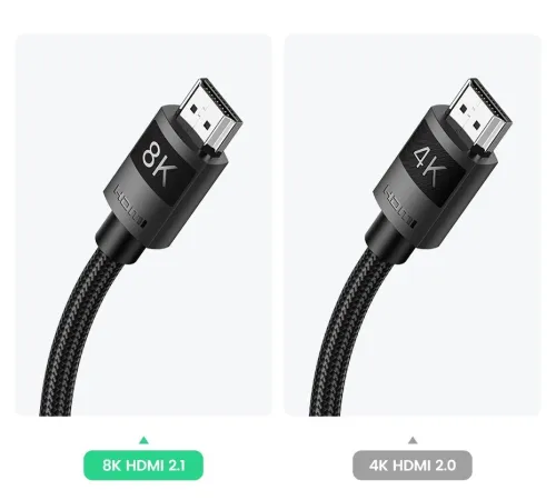 UGREEN Câble HDMI 2.1  8K 60Hz * 4K 120Hz * UHD Haute Vitesse 48 Gbps  * 1M * 2M * 3M* 5M
