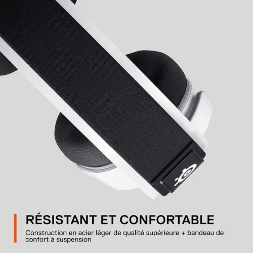 SteelSeries Arctis 7P+ Casque gaming sans fil ans perte 2,4 GHz - PS5 PS4 PC, Mac Android et Switch
