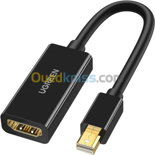 UGREEN Câble adaptateur Mini DisplayPort 4K vers HDMI ( Thunderbolt 2.0 vers HDMI )