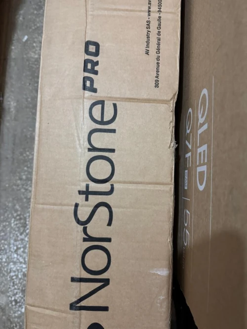NorStone Vision Max  support TV professionnel Mobile et robuste jusqu a 100 pouces et 120 kg VESA 1000 x 600 mm