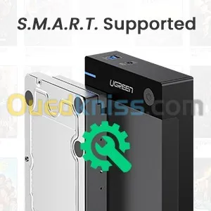 Ugreen * Boîtier de disque dur SATA 2.5" / 3.5"  pour disque dur externe * connectique USB 3.0