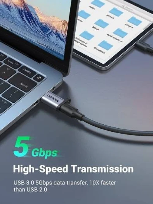 UGREEN Adaptateur USB C vers USB 3.0 Type C 3.1 Femelle vers USB A Mâle