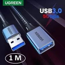 UGREEN Câble Rallonge USB 3.0 5Gbps Câble Extension USB 3.0 Mâle A vers Femelle A 1M - 2M - 3M - 5M