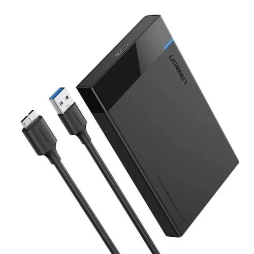 UGREEN 2.5 Boîtier De Disque Dur USB 3.0  À SATA III 6Gbps Pour SSD HDD 9.5 7mm