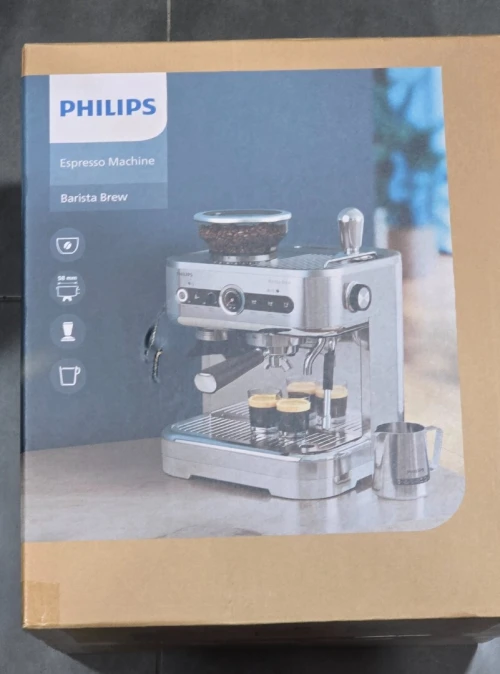Philips Barista Brew Machine à Espresso Semi Automatique réservoir à grains de 250g (PSA3218/01)