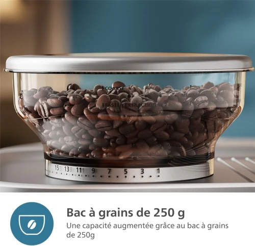 Philips Barista Brew Machine à Espresso Semi Automatique réservoir à grains de 250g (PSA3218/01)