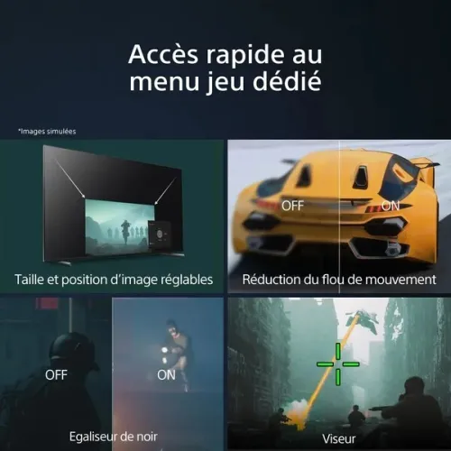 TV Sony Bravia XR-85X90L - 85" - Smart Google TV Full LED - 4K UHD HDR Dolby Vision 120Hz Model 2023