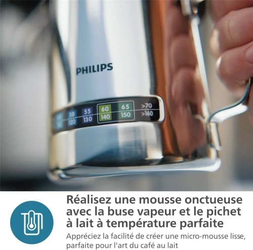 Philips Barista Brew Machine à Espresso Semi Automatique réservoir à grains de 250g (PSA3218/01)
