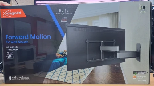 Vogel's Elite 5855 Ultra Fort Support TV pivotant 120 Jusqu'à 100" & 75 KG  VESA 600x400