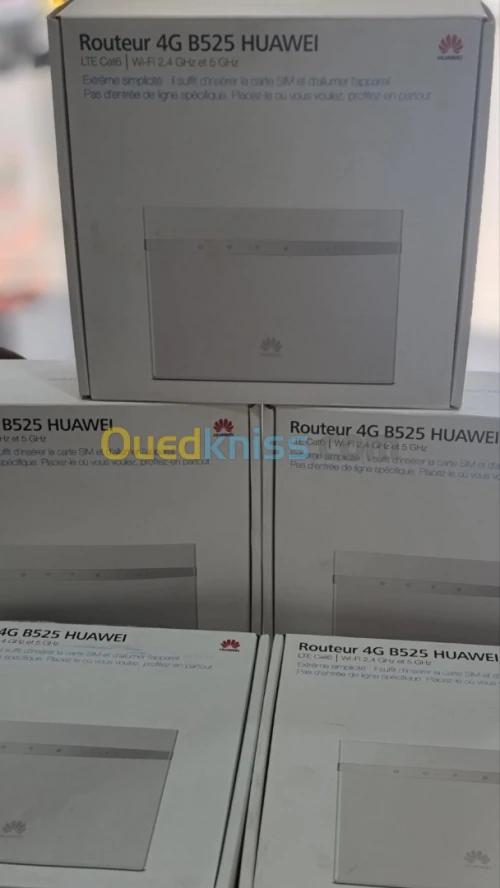 Huawei B525s-23a blanc ► Modem Routeur 4G+ ► Cat. 6 LTE ►RJ45 + RJ11 + WiFi AC+ 2SMA antenne externe