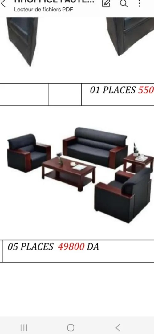 Chaise opérateur fillet