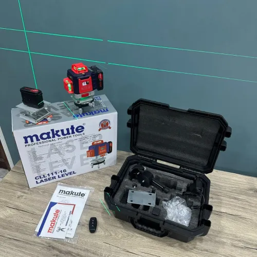NIVEAU LASER CLASS II ET III A 16 LIGNES MAKUTE CLL111-16 LASER-16 4D SANS FIL