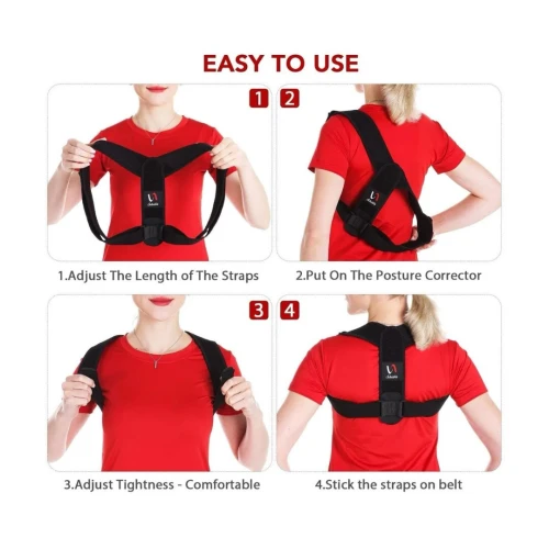 CEINTURE CORRECTEUR DE POSTURE DOS REGLABLE SCHIARA D362665