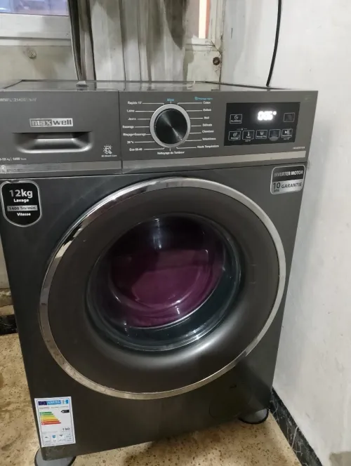 Machine à laver 12kg maxwell inverter