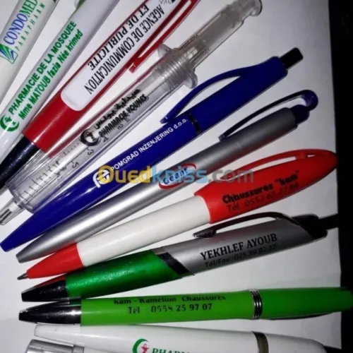 Travaux tampographie et sérigraphie 