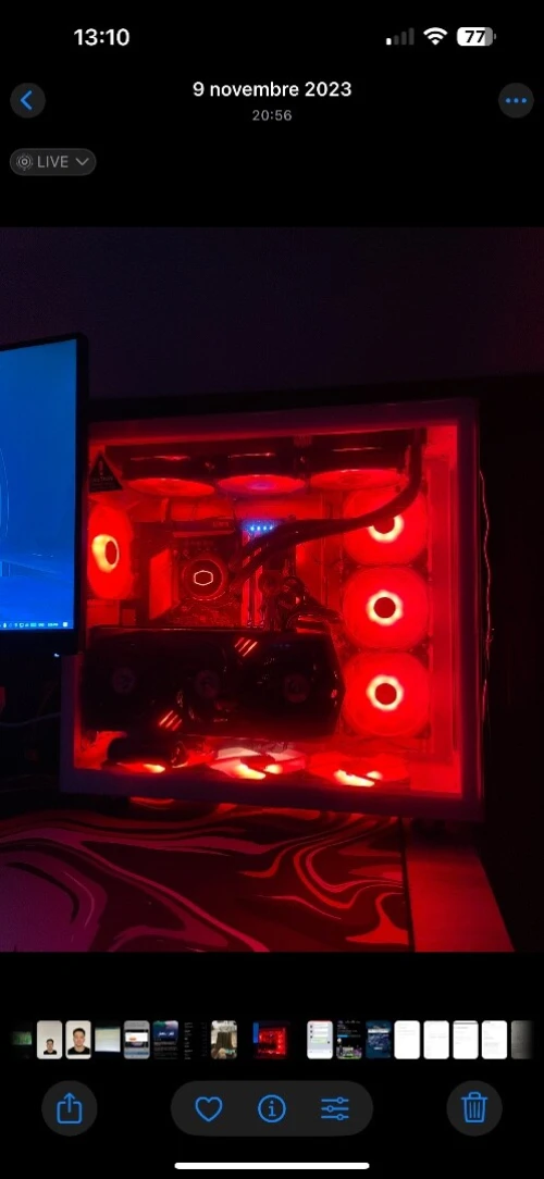 7 fans Xigmatek argb avec Controller