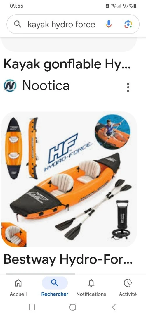 Kayak gonflable best way