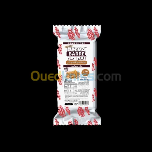 ULTRA BARRE/ Barre protéinée Beurre de cacahuètes 60g