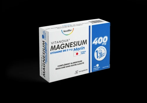 VITANOVA MAGNESIUM 400 mg & VITAMINE B6 2 mg marin à avaler