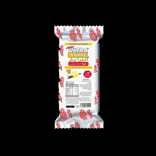 ULTRA BARRE/ Barre protéinée Beurre de cacahuètes Vanille 60g