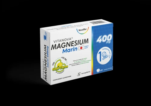 VITANOVA Magnésium marin 400 mg à croquer