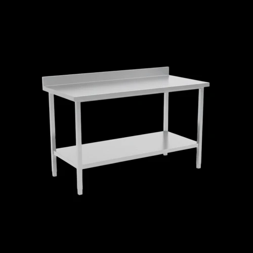 Table avec étagère basse