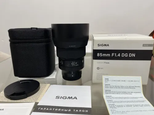 Objectif SIGMA 85mm f/1.4 Monture Sony E