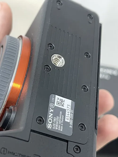 Sony A7 III : Très bon état / 6k click + carte mémoire 128 gb