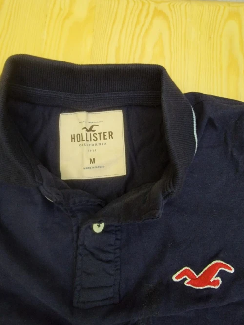 t shirt hollister bleu original taille M jamais utilisé