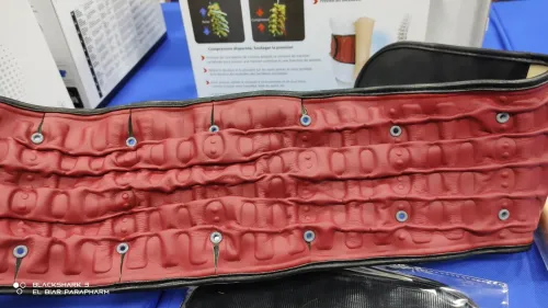 Ceinture dorsale gonflable avec pompe - Ceinture De Décompression Lombaire à air 