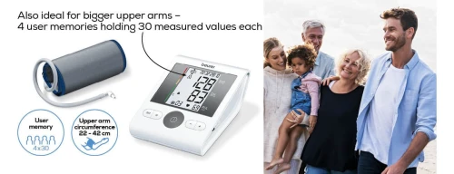 Beurer BM28 Tensiomètre électronique au bras avec adaptateur