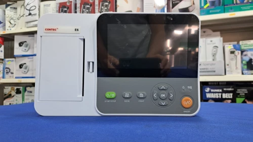 Electrocardiographe ECG Contec E6 (6 pistes) avec interprétation (Nouveau modèle)