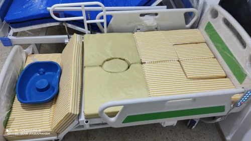 Lit Médicalisé Électrique 7 Position Avec Toilettes En ABS Importation
