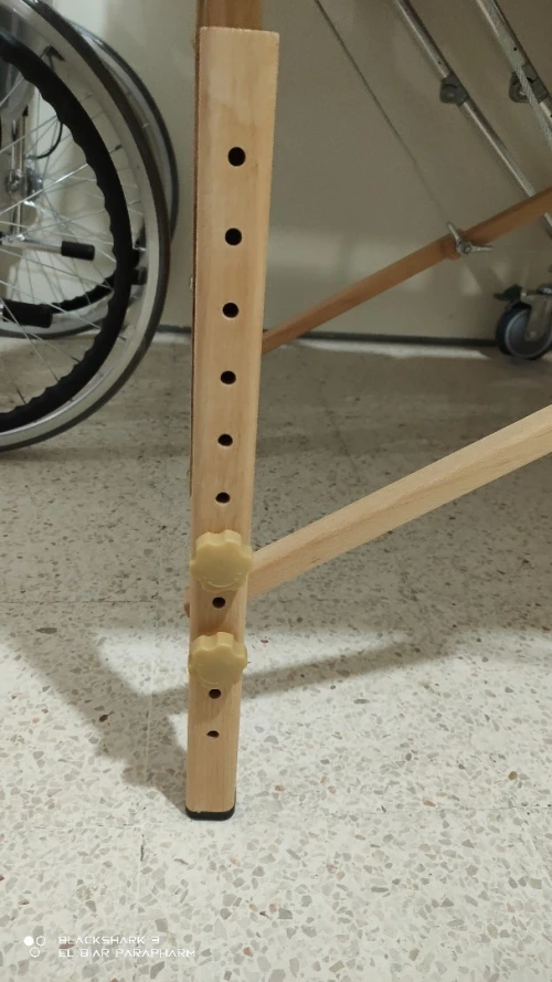 Table de massage en bois pliable 3 zone 