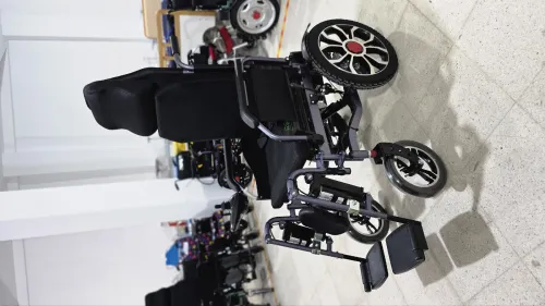 Fauteuil Roulant Électrique JRWD1603U | Dossier Haut, Grandes Roues, Autonomie jusqu à 15 km