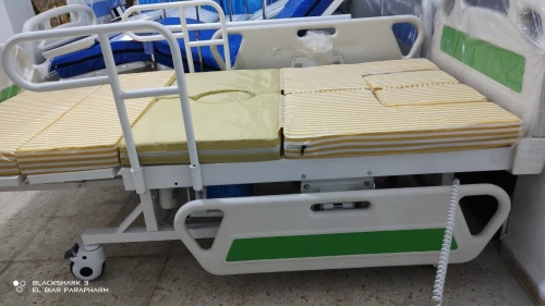 Lit Médicalisé Électrique 7 Position Avec Toilettes En ABS Importation