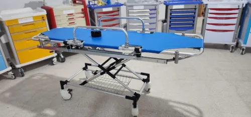 CHARIOT TRANSPORT MALADE - PORTE MALADE HAUTEUR VARIABLE