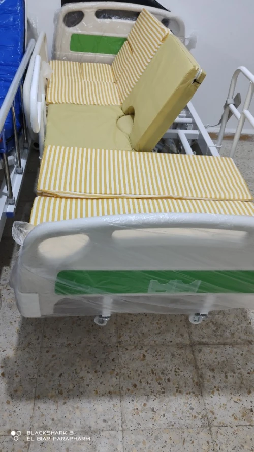Lit Médicalisé Électrique 7 Position Avec Toilettes En ABS Importation