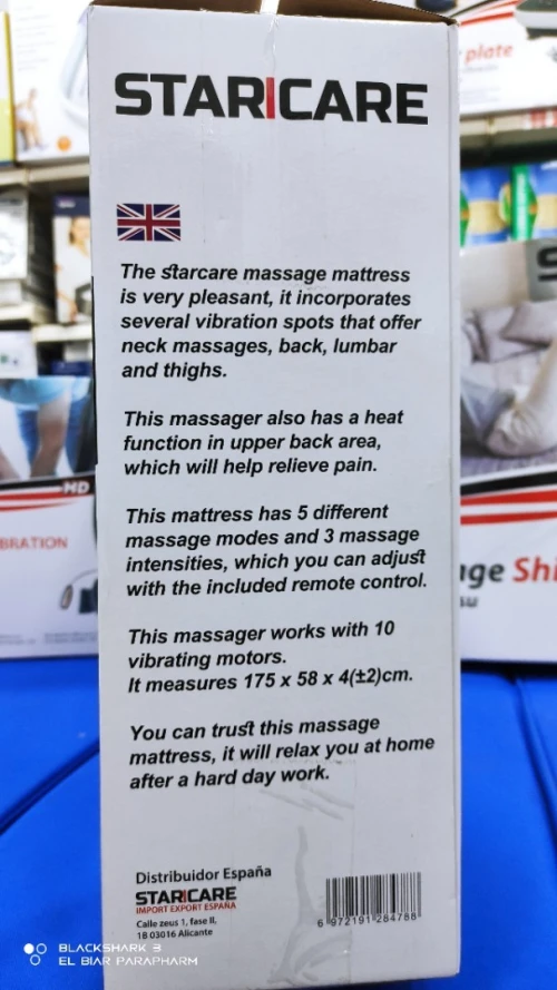 Matelas de massage siège Star Care 
