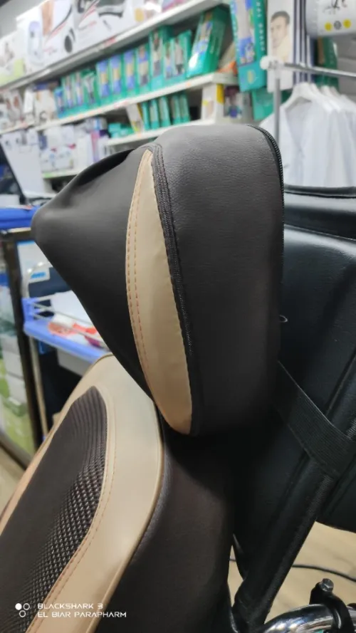 Siège de massage en cuir imperméable prémium