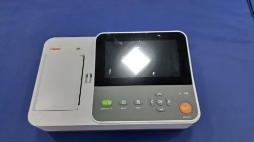 Electrocardiographe ECG Contec E6 (6 pistes) avec interprétation (Nouveau modèle)
