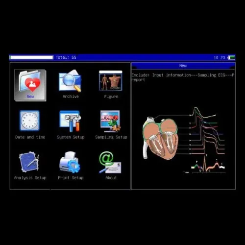Electrocardiographe ECG Contec 600G (6 pistes) avec interprétation