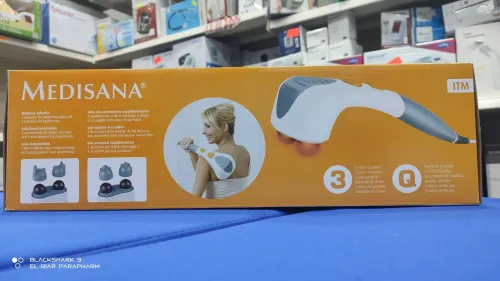 Appareil de massage intensif à main avec infrarouge ITM Blanc Medisana