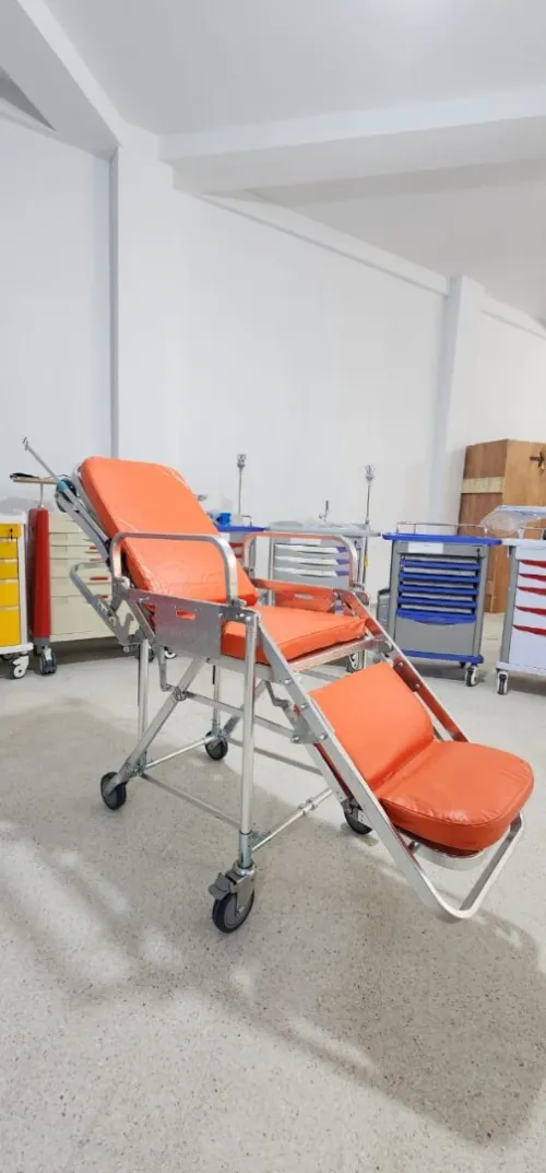 Brancard d'ambulance pliable - Chariot brancard ambulance
