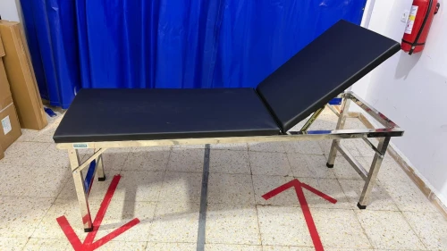 Table d Examen Médical en Acier Inoxydable ET-09 | Charge 180 Kg