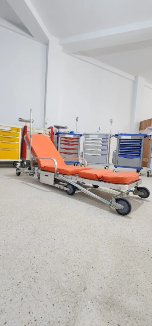 Brancard d'ambulance pliable - Chariot brancard ambulance