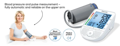 Beurer BM49 Tensiomètre électronique à bras à fonction vocale