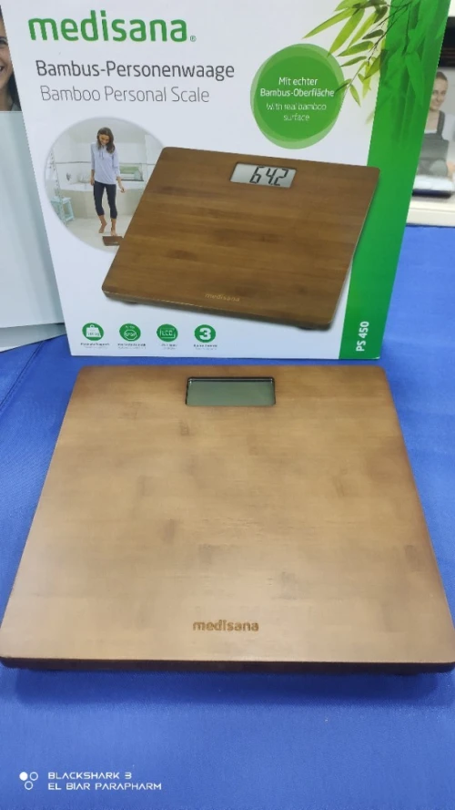 Pèse-personnes MEDISANA PS 450 BAMBOO 